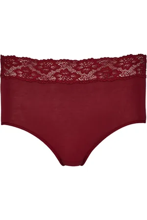 Nina Von C. Kanten modal taille slip dames - Hoge kanten dames onderbroek