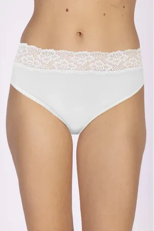Nina Von C. Kanten modal heupslip dames - Midi kanten onderbroek - Dames ondergoed