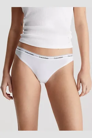 Calvin Klein Strings 3-pack - ondergoed dames - Multipack katoenen dames strings - Voordeelverpakking - Sale