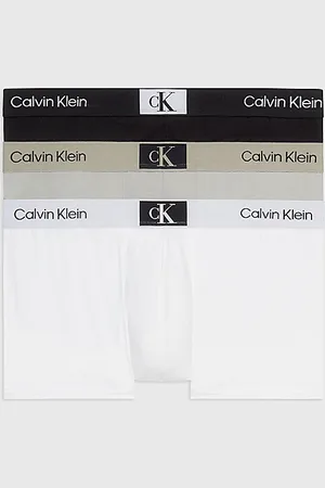 Calvin Klein 3-Pack Low Rise Trunks - Microfiber CK96 - Heren hipster - Laag model heren onderbroek microfiber