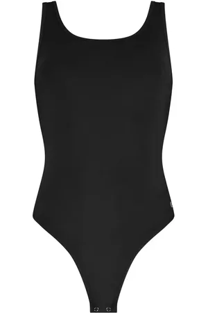 Bamboo Basics Naadloze body bamboe - Olivia - dames Bodysuit met brede bandjes - Zonder mouwen