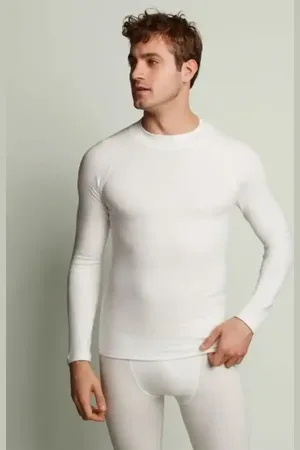 Ten Cate Heren thermo shirt Lange mouw - Warm ondershirt met ronde hoge hals mannen