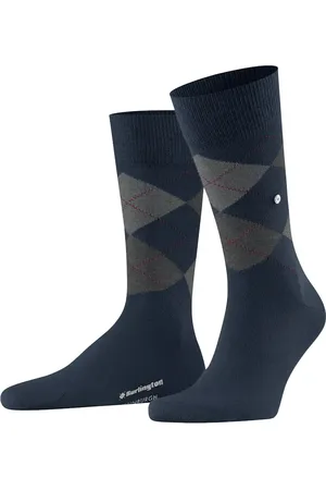 Burlington Wollen Heren sokken - Edinburgh - Merino wollen mannen kousen