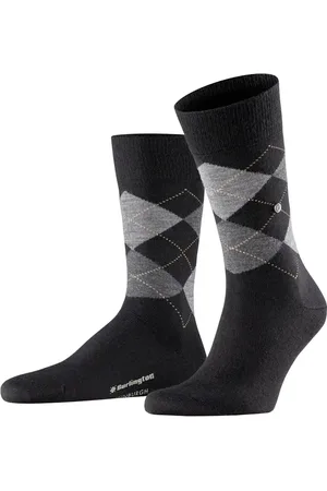 Burlington Wollen Heren sokken - Edinburgh - Merino wollen mannen kousen