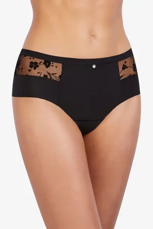 AVET Dames hipstring Cherie - microfiber 34040 - Kanten microvezel onderbroek