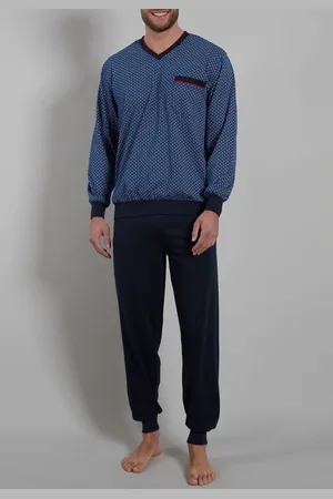 Götzburg Heren pyjama Katoen - 451381 - Nos - Maat 62