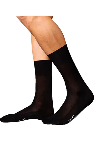 Falke Tiago nette heren sokken - Bio katoenen sokken vooronder een pak - Business sokken - Hoge mannen sokken - Anti slip