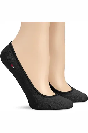 Tommy Hilfiger 2-paar - Footies - Dames katoenen kousenvoetjes - Sokken voor in loafers