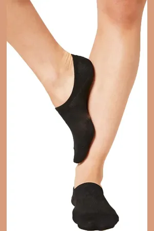 Basset 2-paar onzichtbare Footies bamboe - Lage bamboe sneakersokken - Kousenvoetjes voor dames en heren