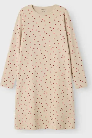 NAME IT Meisjes nachthemd - Peyote Hearts - Maat 122/128