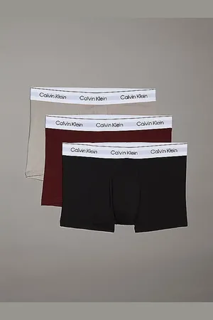 Calvin Klein Onderbroeken 3-Pack Trunks heren - ondergoed heren - Modern Cotton heren boxershorts - Katoenen heren ondergoed