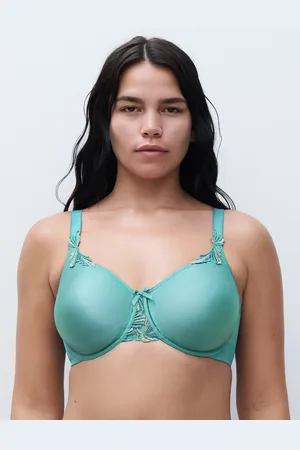 Chantelle Hedona Beugel BH - Blauw - Stevige kanten bh met goede ondersteuning