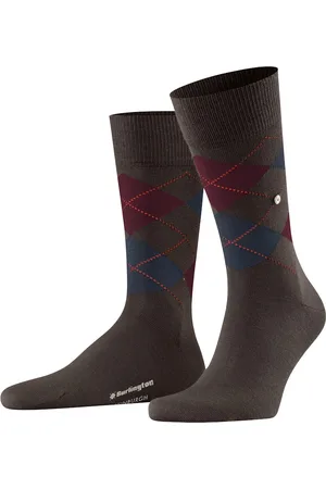 Burlington Wollen Heren sokken - Edinburgh - Merino wollen mannen kousen