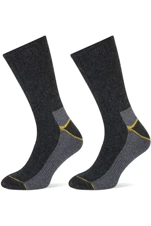 Stapp 2-pack thermo wollen sokken - Yellow - Thermo werksokken heren