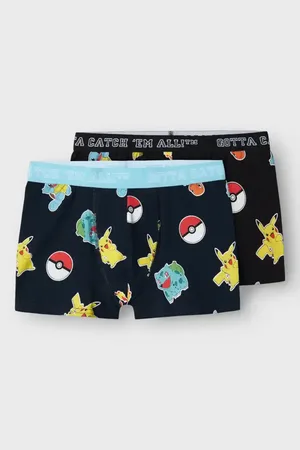 NAME IT 2-pak jongens boxershort - Pokémon - Katoenen jongens onderbroeken