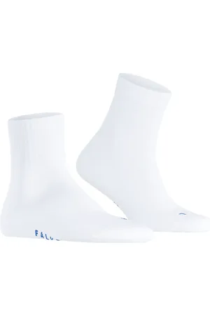 Falke Run ribbel korte sokken - Unisex - Quarter katoenen kousen voor dames en heren