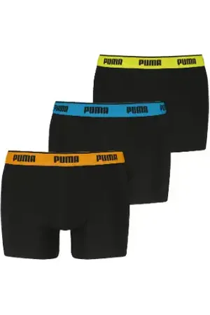 PUMA Heren Boxershort 3-pak - Everyday heren katoenen onderbroeken - Onderbroeken