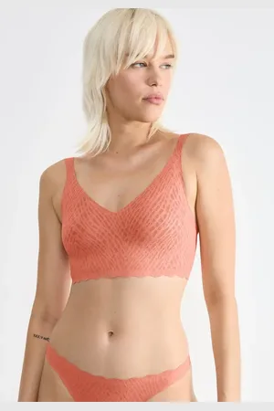 Sloggi Zero Feel Kanten Bralette gevuld - Bliss - Bh Top met smalle bandjes - Uitneembare vulling