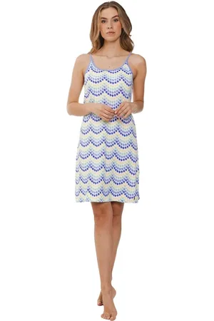 Rebelle Dames nachthemd Spaghetti - Beads