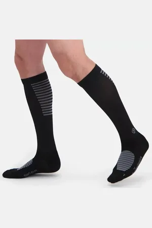Bamboo Basics Bamboo Basics Compressie kous - Max Sport - Hoge sport kniekous heren