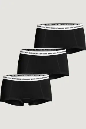 Björn Borg 3-pack dames boxershort- Classic - Dames katoenen onderbroeken - Boxershorts dames