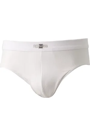 SET 13070 Underwear Freeman heren slip - Katoenen heren onderbroek - Tunnen elastiek - Zachte tailleband