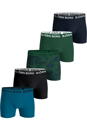 Björn Borg 5-Pack jongens boxershorts - Core shorts - Zwarte katoenen jongens onderbroeken