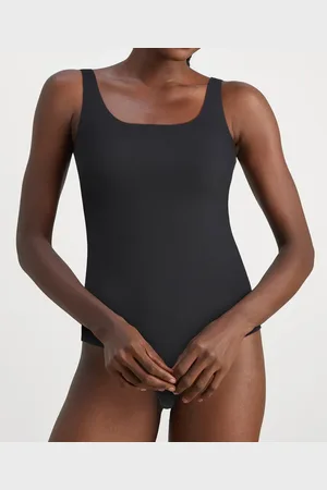 Pieces® Body hoge hals - Neja - Bodysuit mouwloos - Body zonder mouwen - Naadloos - witte body - zwarte body