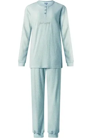 Cocodream Cocodream dames pyjama velours - Good Night - Warme winter vrouwen pyjama