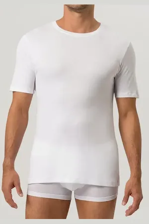 Ten Cate 2-Pack heren ondershirts biologisch katoen - Mannen T-shirts korte mouwen en zwart