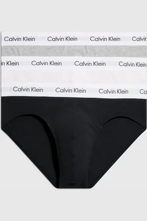 Calvin Klein 3-Pack Heren heup slips - Hip Brief - Katoenen heren onderbroeken - Elastische band