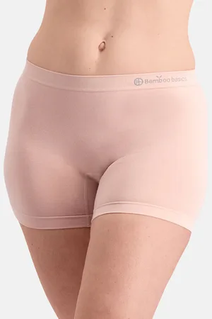 Bamboo Basics 2-Pack bamboe dames boxershorts naadloos - Selena - Schijnt niet door - Comfortabele dames onderbroek