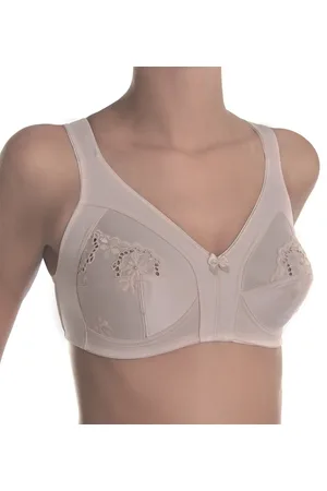 SASSA Mode soft Bh zonder beugel - 12906 - Brede bandjes - bh Grote maten - Wit