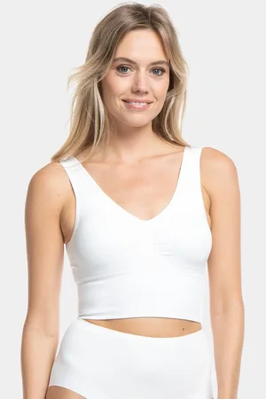 Magic Bodyfashion Maagband BH - Bamboe comfort Shape bra - Lange bh Top - Buik corrigerend