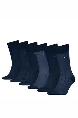 Tommy Hilfiger 6-paar sokken - Heren cadeau verpakking - Multipack katoenen heren sokken
