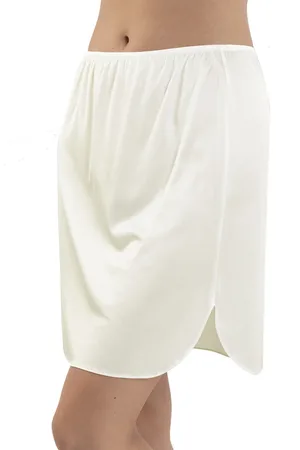 Nina Von C. Onderrok dames - 50CM - Jupon zwart, wit, huidskleur