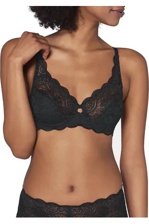 Triumph Beugel BH Amourette 300 W - Kanten bh met transparante cups - Doorschijnend - Doorzichtige bh