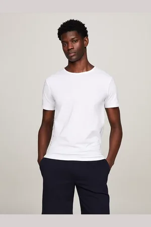Tommy Hilfiger Stretch T-Shirt 3-pak - Elastisch katoenen ondershirts voor mannen - Crew