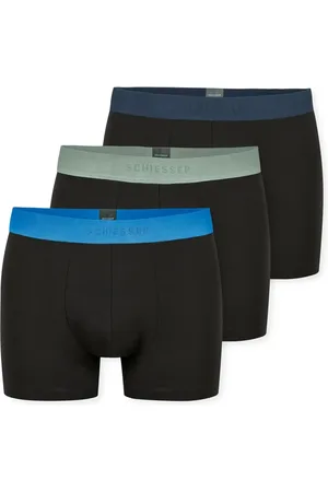 Schiesser 3-pack heren boxershort 95/5 - Coloured - Maat S