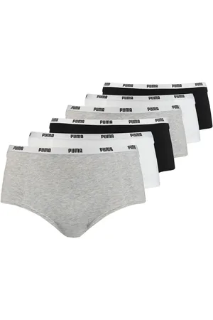 PUMA 6-Pack dames hipsters - Multipack katoenen dames onderbroeken - Vrouwen ondergoed