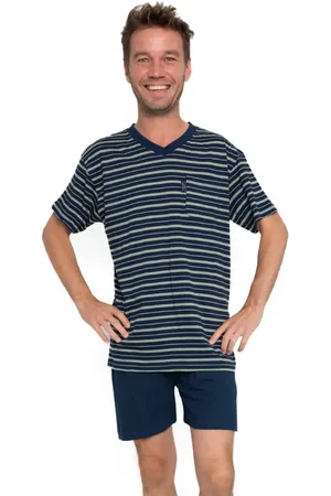 Outfitter Heren shortama tricot - Streep