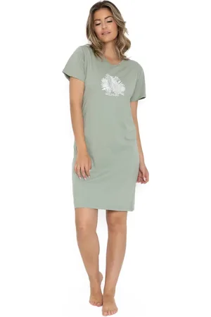 Cocodream Cocodream dames nachthemd korte mouw - Jungle
