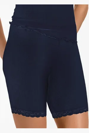 Nina Von C. Dames Merino Wollen boxershort - Radler - Warme dames onderbroek lange pijpjes