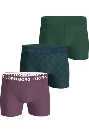 Björn Borg Boxershorts 3-Pack jongens onderbroeken - Cotton Stretch - Katoenen jongens onderbroeken