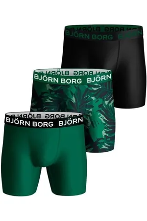 Björn Borg 3-pack heren boxershort - Performance - Combi - Sneldrogende microfiber heren onderbroeken