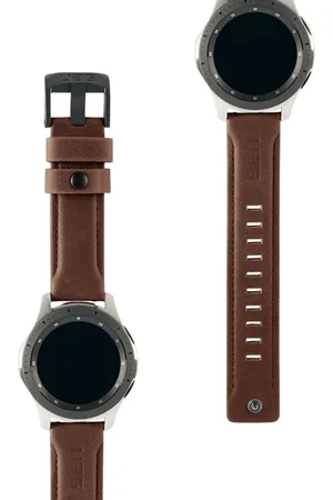 UAG Leather Strap band voor de Samsung Galaxy Watch 40/42mm/Active 2 42/44mm/Watch 3 41