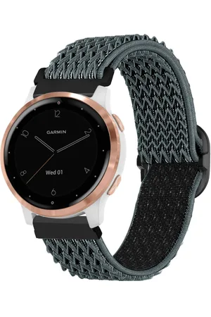 Imoshion Elastisch nylon bandje - Universeel 18 mm aansluiting - Lichtgrijs