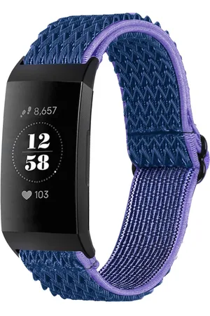 Imoshion Elastisch nylon bandje voor de Fitbit Charge 3 / 4