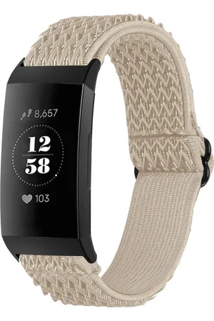 Imoshion Elastisch nylon bandje voor de Fitbit Charge 3 / 4