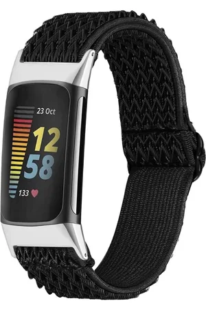 Imoshion Elastisch nylon bandje voor de Fitbit Charge 5